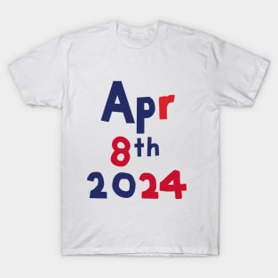 April 8th 2024 Solar Eclipse T-Shirt